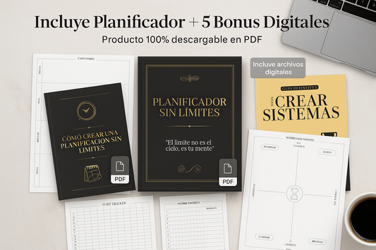 Planificador Sin Límites + 5 Bonus